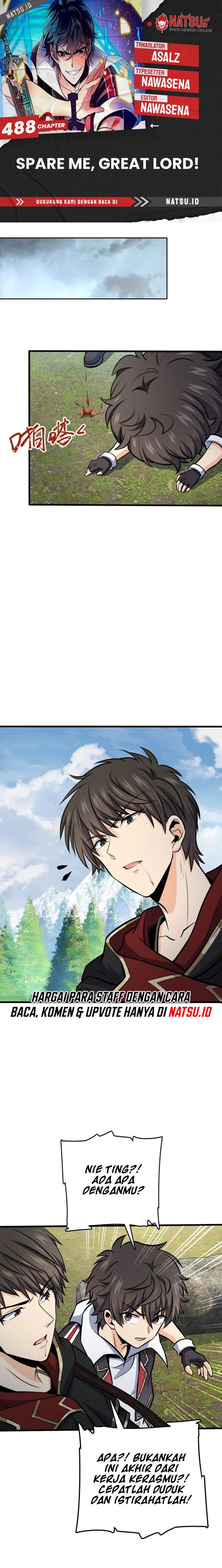 Spare Me, Great Lord! chapter 488